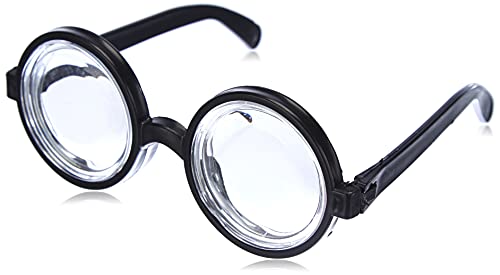 Boland 00371 - Lunettes Nerd, noir, lunettes en corne, nerd 